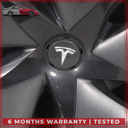 2017-2023 Tesla Model 3 Alloy Wheel Rim w/ Aerocover 18x8.5J ET40 104422100G OEM