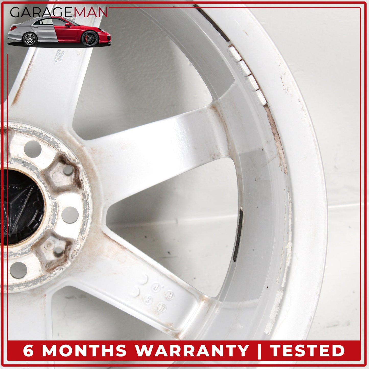 2012-2015 Mercedes W204 C250 Front 7 Spoke Wheel Rim 8JX18H2 ET50 2044019802 OEM
