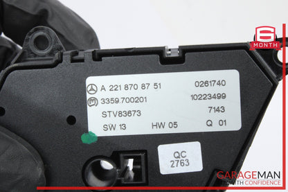 2007-2013 Mercedes S550 W221 Rear Right Seat Memory Control Switch 2218708751