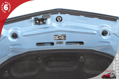2010-2013 Mercedes W212 E350 Front Hood Bonnet Indigolite Blue Metallic OEM