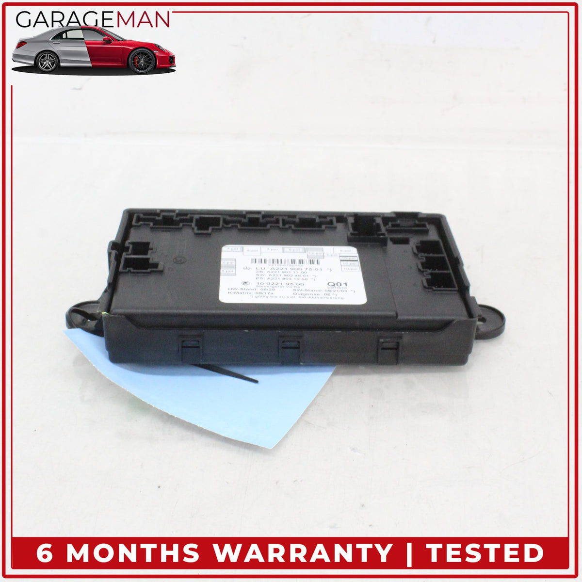 2007-2013 Mercedes W221 S400 Front Right Side Door Control Module 2219007501 OEM