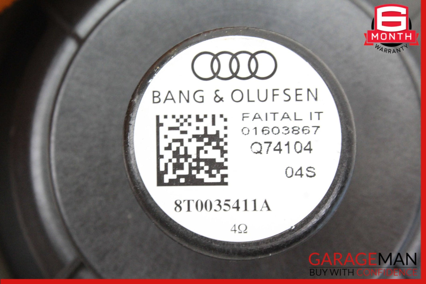 2009-2016 Audi RS5 8T Convertible Rear Left Right Door Speaker 8T0035411A