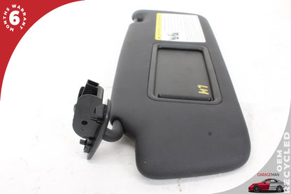 2009-2017 Audi A5 Q5 A4 S4 S5 Front Left Driver Side Sun Visor Black 8U0857551D