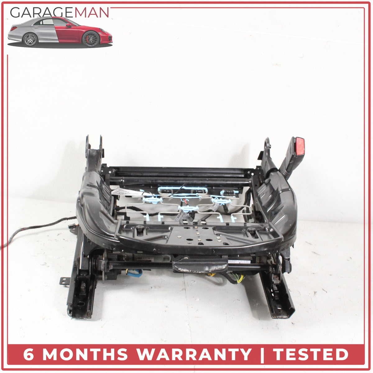 2004-2010 BMW 650i E64 Front Right Sport Seat Track Rail Frame 7008536 OEM