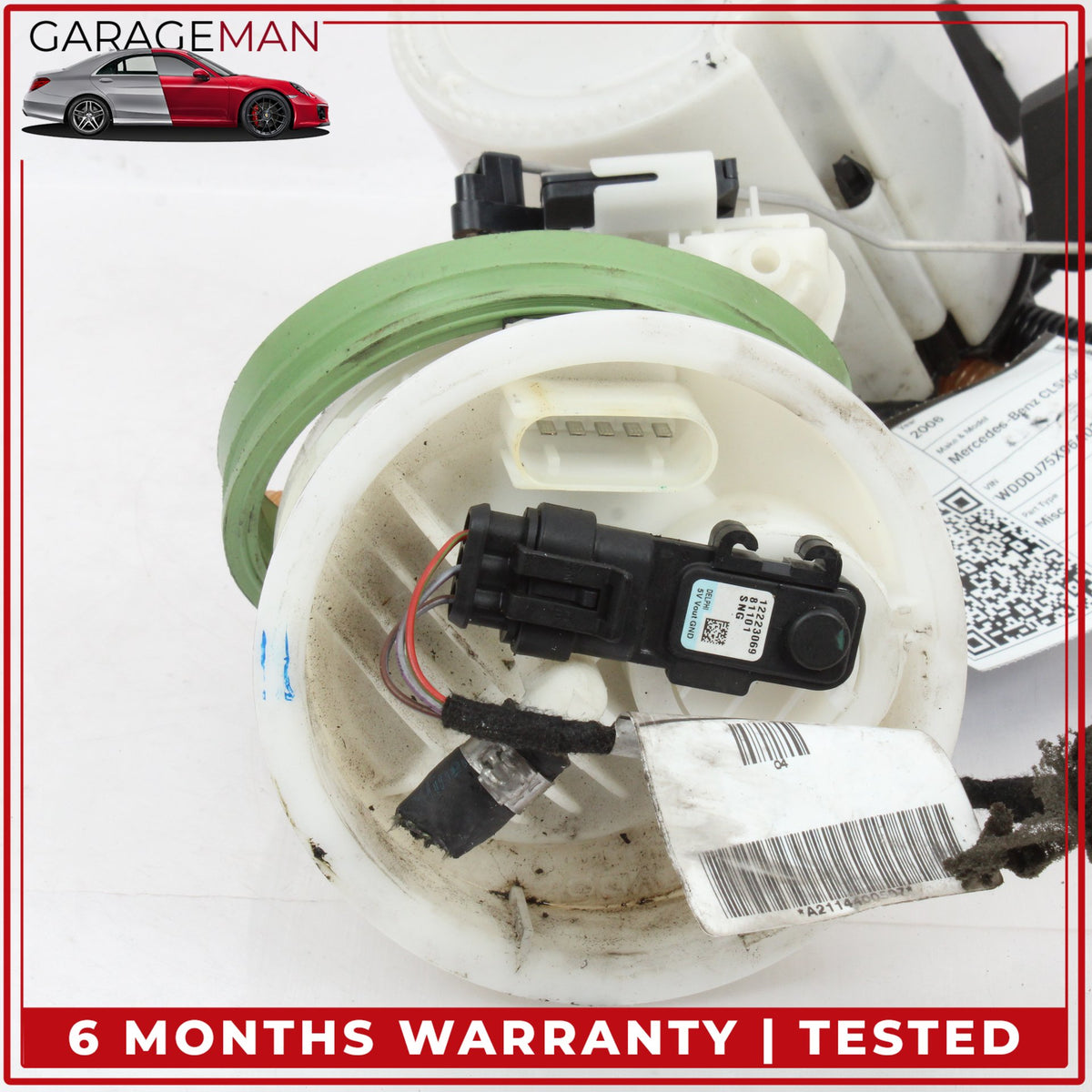 2001-2009 Mercedes W219 CLS500 Fuel Gas Tunk Pump Sending Unit Level Sensor