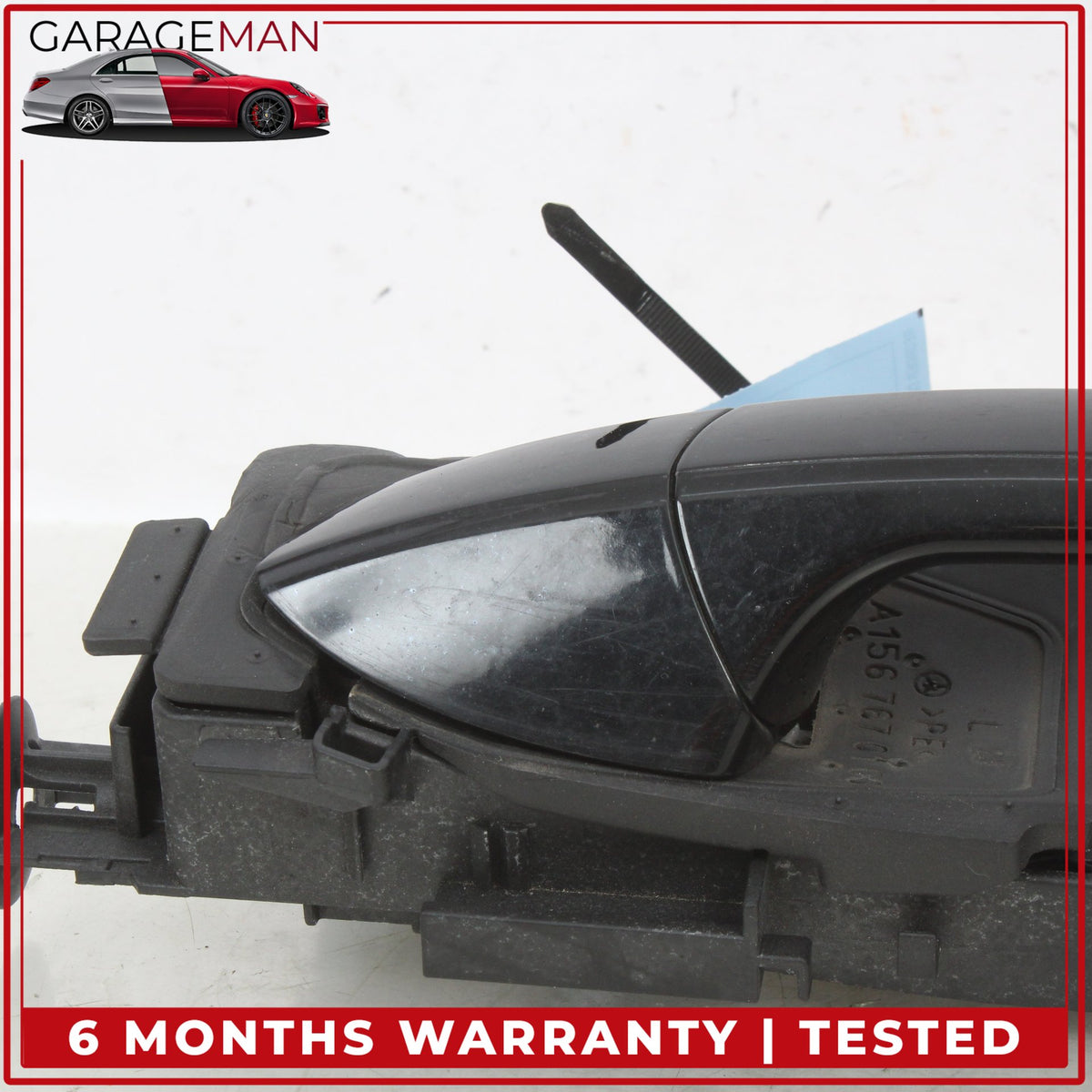 2015-2020 Mercedes X156 GLA250 Rear Left Side Exterior Door Handle Black OEM