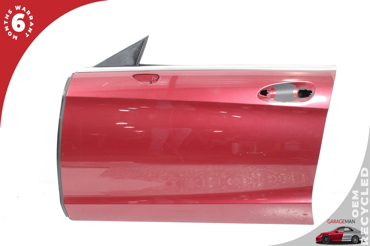2012-2018 Mercedes W218 CLS550 Front Left Driver Side Door Shell Red OEM
