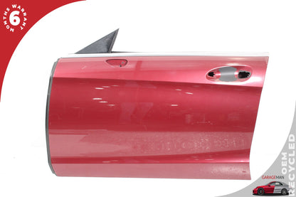 2012-2018 Mercedes W218 CLS550 Front Left Driver Side Door Shell Red OEM