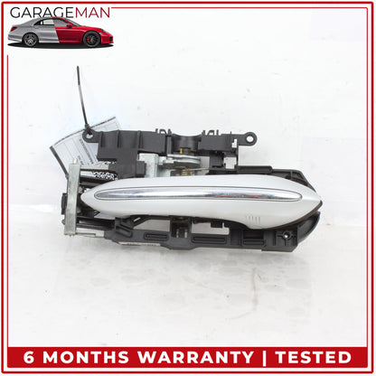 2009-2019 BMW 740i Right Passenger Side Exterior Door Handle Silver Metallic OEM