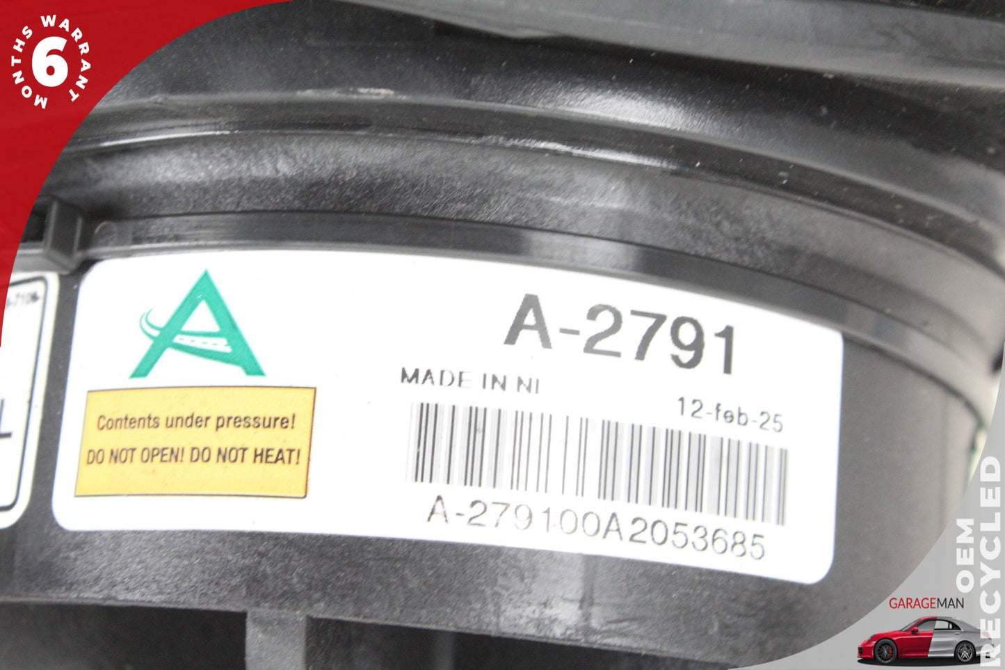 2010-2018 Mercedes W218 CLS550 E350 Rear Left Side Air Bag Shock A-2791 OEM