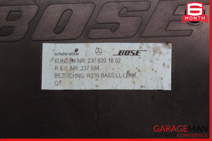 2003-2008 Mercedes-Benz SL500 R230 Convertible Subwoofer 2308201802