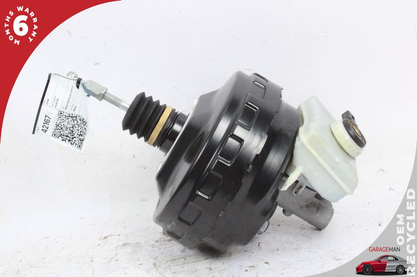 13-17 Audi Q5 8R SUV Power Brake Booster Master Cylinder w/ Reservoir 8R0612103H