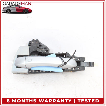 2017-2024 Audi Q7 Front Left Side Exterior Door Handle Silver 4M1837885A OEM