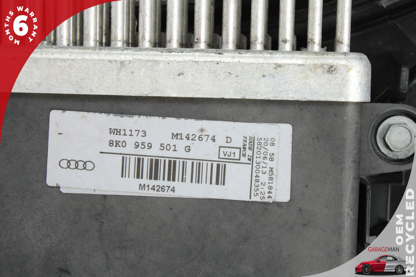 2013-2016 Audi Q5 8R Engine Radiator Cooling Fan Motor Assembly 8K0121003Р OEM