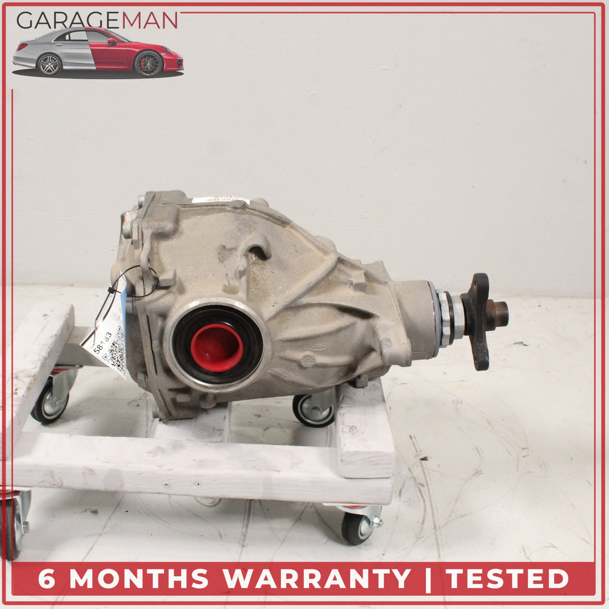 2012 BMW 650i F13 RWD 4.4L Rear Differential Axle Carrier 3.08 7577101 OEM