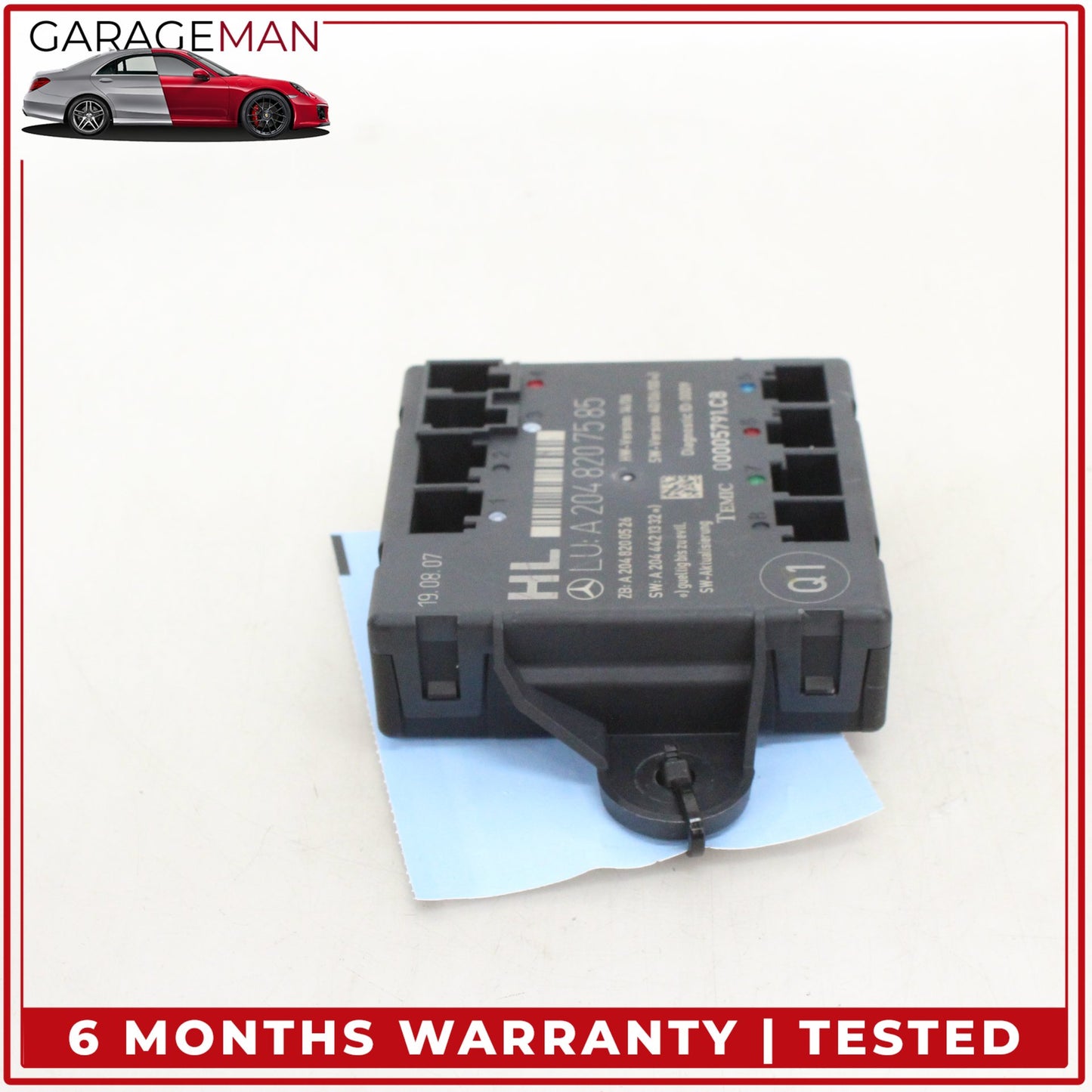 2008-2018 Mercedes-Benz C300 w204 Sedan Left Rear Door Control Module 2048207585 OEM