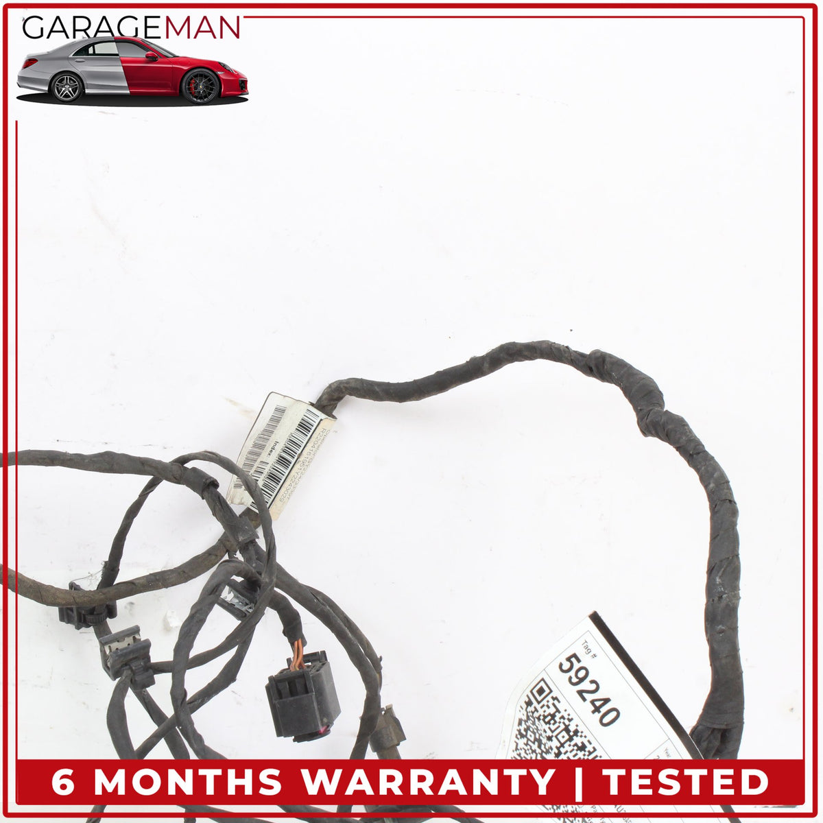2015-2018 Audi A8 S8 Rear Bumper Parking Sensor w/ Wire Harness 4H0971104T OEM