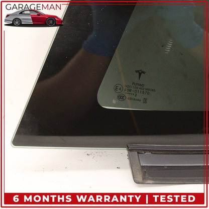 2017-2023 Tesla Model 3 Rear Left Driver Side Quarter Window Glass OEM