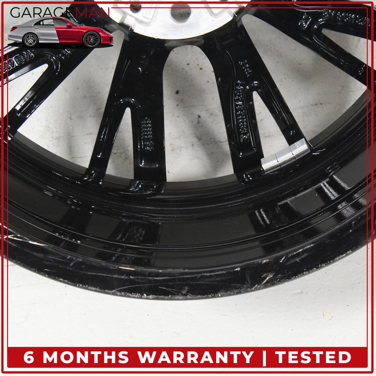 2023-2025 BMW 330i 330e Front or Rear Wheel Rim Black 7.5JX18 H2 E25 5A49EE4 OEM