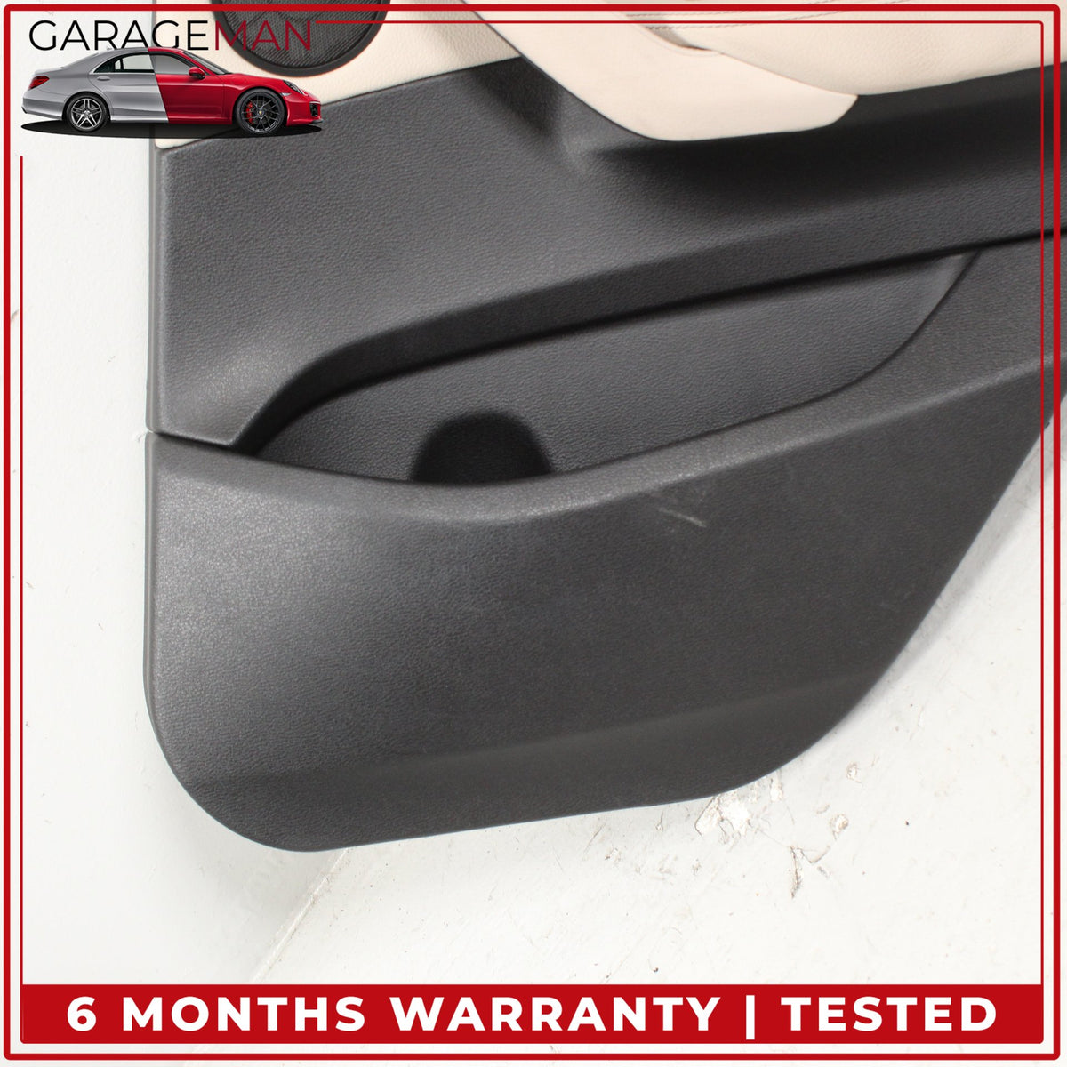 2011-2017 BMW X3 F25 SUV Rear Right Side Interior Door Trim Panel Beige OEM