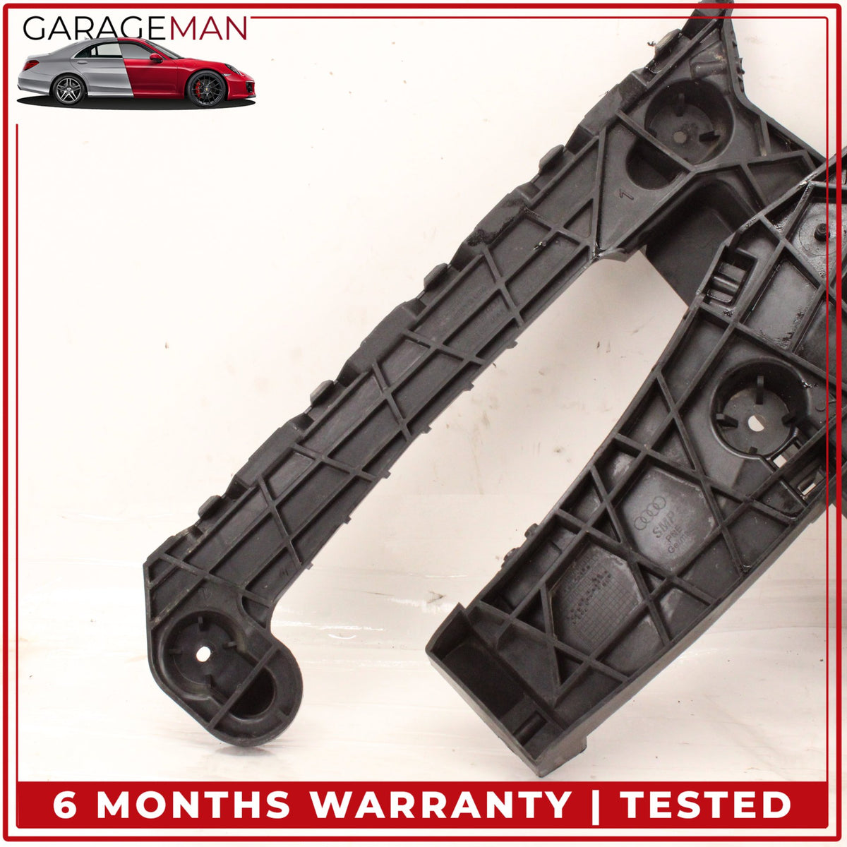 2017-2025 Audi A4 Rear Left and Right Side Bumper Mount Support Bracket Set OEM