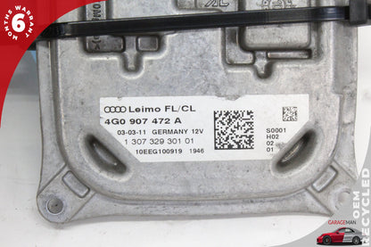 2012-2015 Audi A7 S7 LED Headlight Lamp Ballast Control Module 4G0907472A OEM