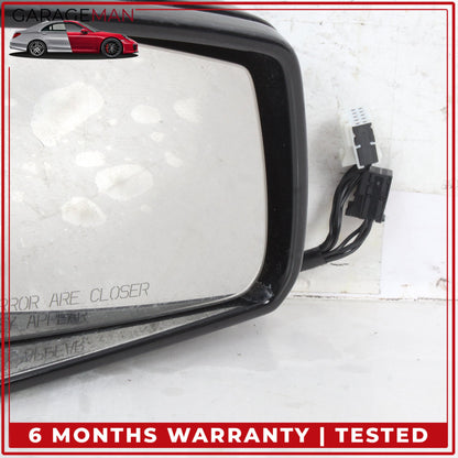 2010-2013 Mercedes W221 S550 Front Right Side Door Rear View Mirror Black OEM