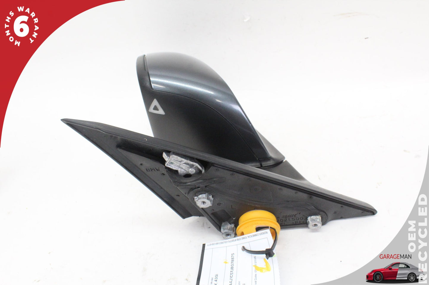 2014-2020 BMW 430i F36 Front Left Side Door Rear View Mirror w/ Blind Spot OEM