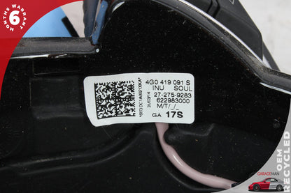 2012-2018 Audi A6 A7 Front Left Side Steering Wheel Black 4G0419091S OEM