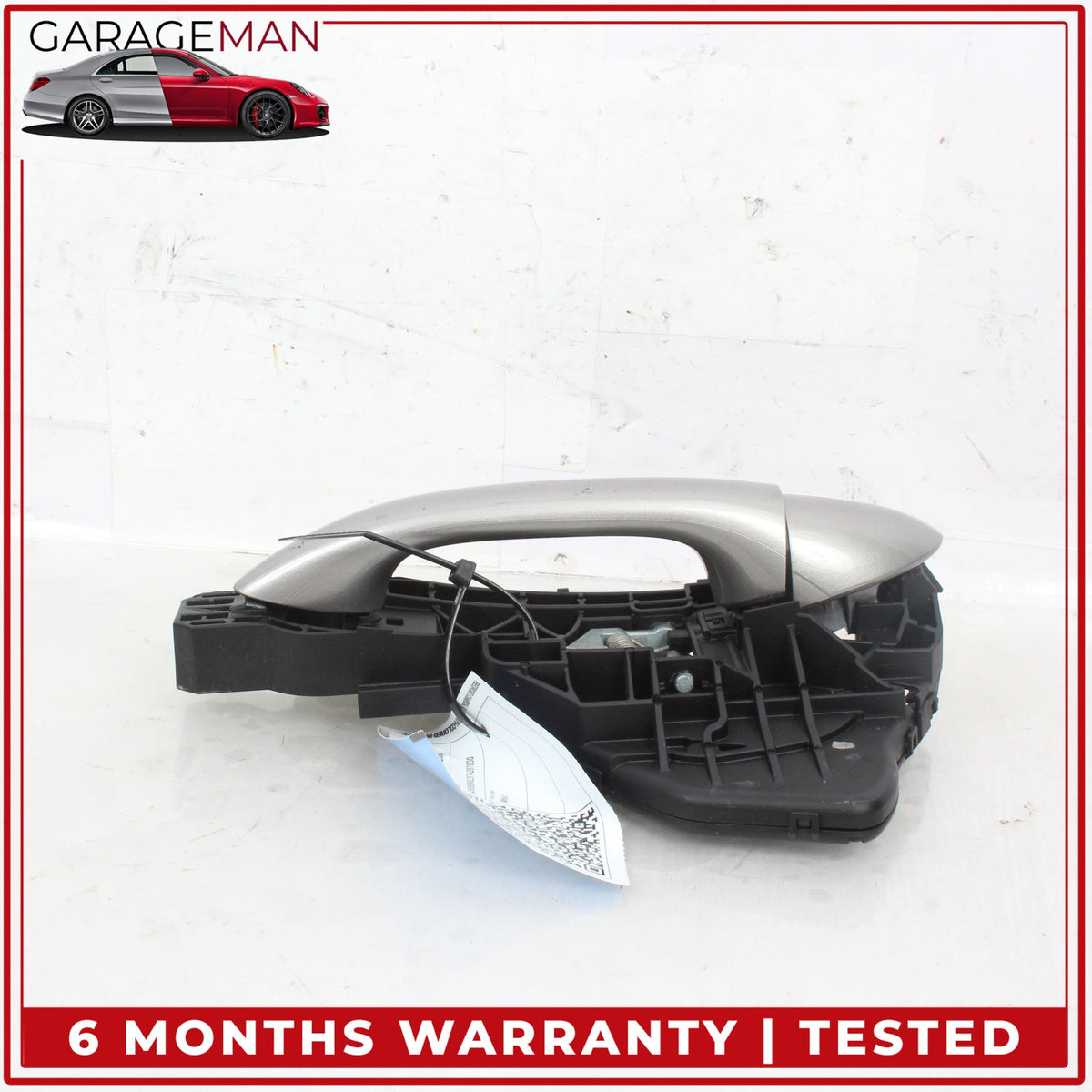 2006-2013 Mercedes W164 ML350 Rear Left Side Exterior Door Handle Silver OEM
