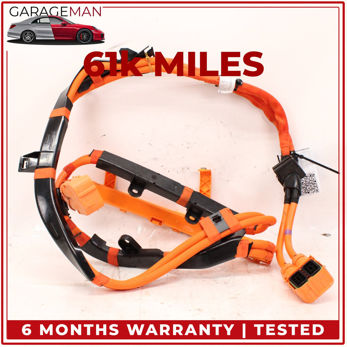 2018-2023 BMW 530e G30 Hybrid High-Voltage Battery Cable Wire 9325405 OEM