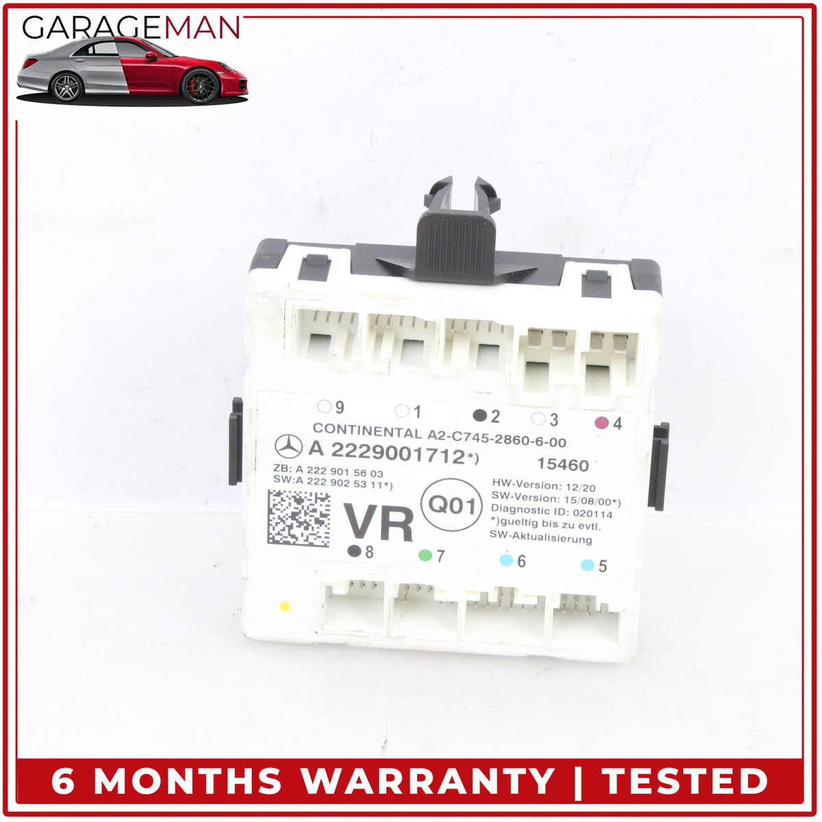 2015-2020 Mercedes W205 C300 W205 Front and Rear Right Door Control Module OEM