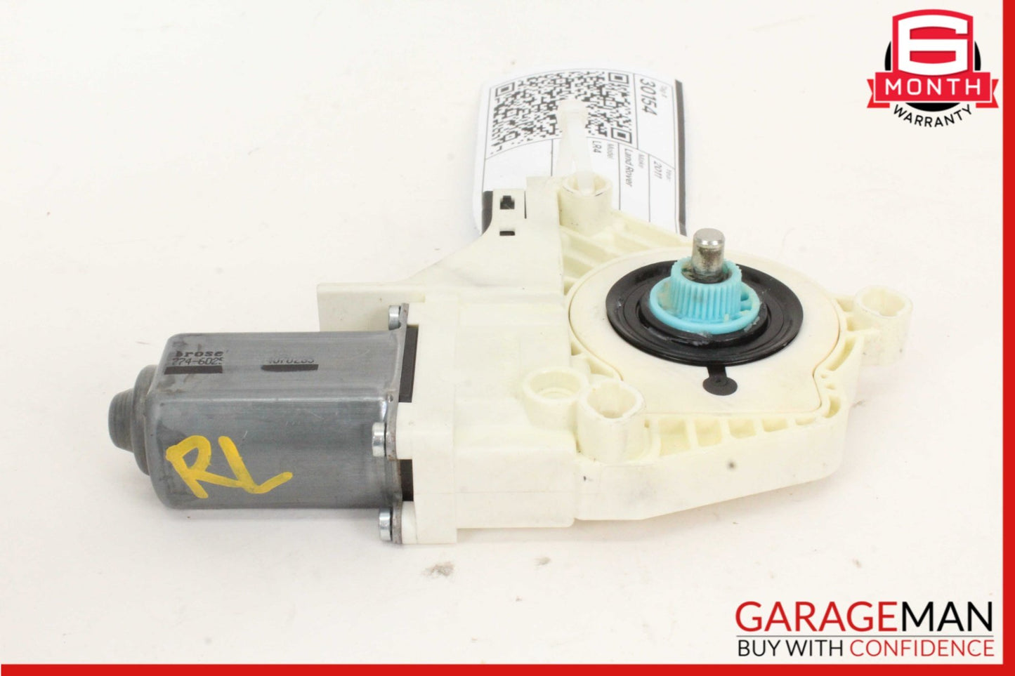 2010-2016 Land Rover LR4 Rear Left Window Regulator Motor AH2214B555AA