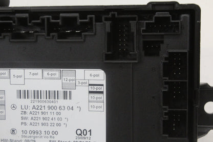 2007-2013 Mercedes-Benz S550 W221 Right Front Door Control Module 2219006304