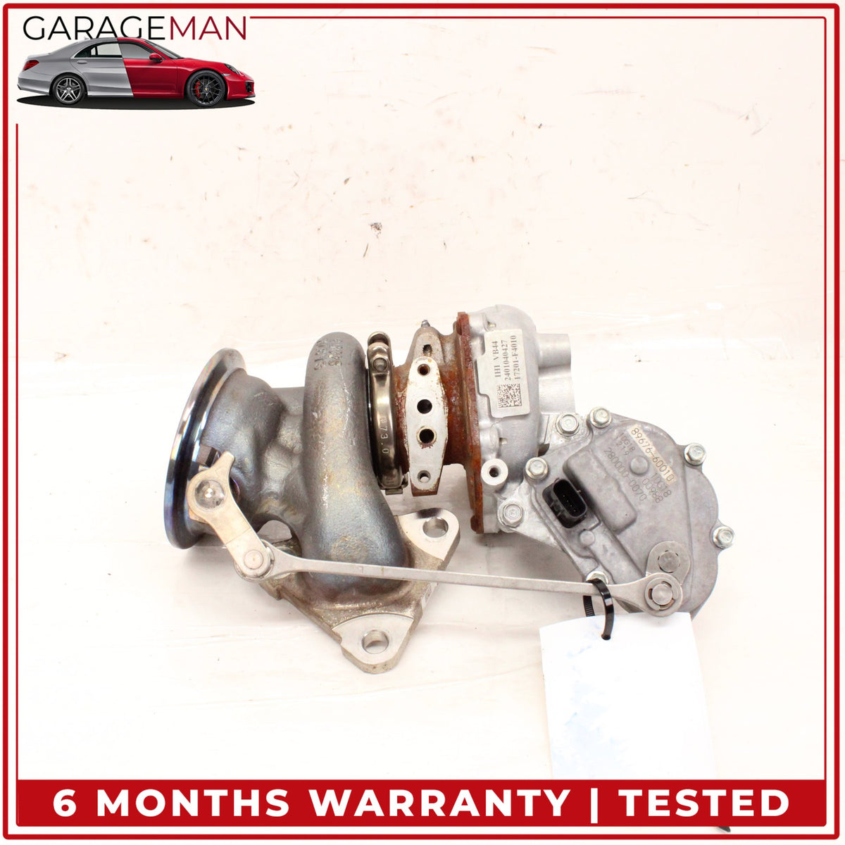 2022-2026 Toyota Tundra Sequoia Lexus LX600 Left Turbocharger 17201F4010 OEM