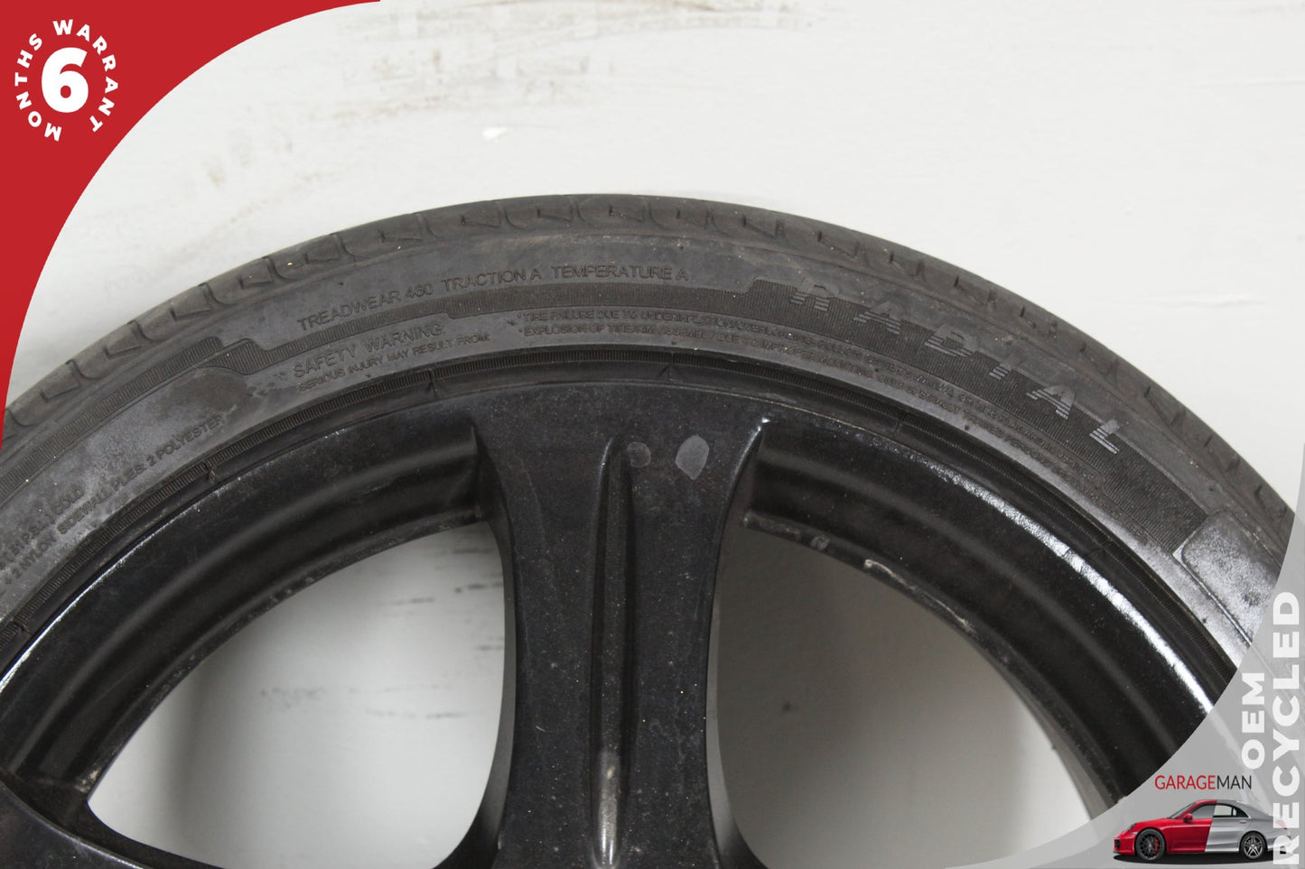 2006-2007 Mercedes W219 CLS500 Rear Wheel Rim w/ Tire 9.5JX18H2 ET33 2194010302