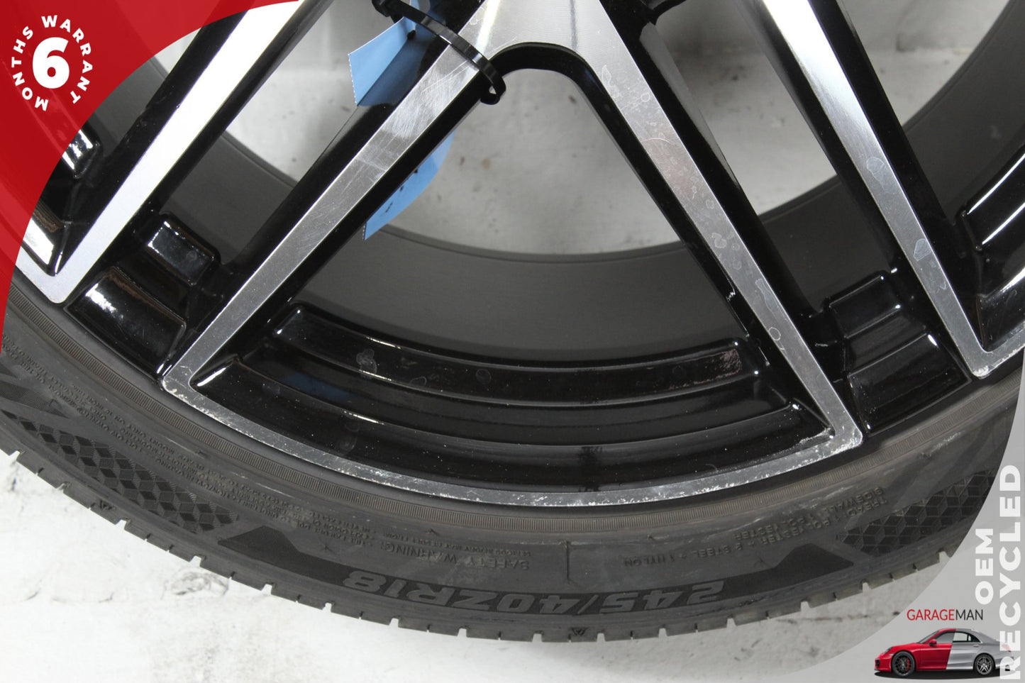 2015-2021 Mercedes-Benz C300 W205 Wheel Rim 18x9.5J w/ Tire A2124010300