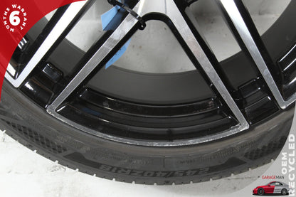 2015-2021 Mercedes-Benz C300 W205 Wheel Rim 18x9.5J w/ Tire A2124010300