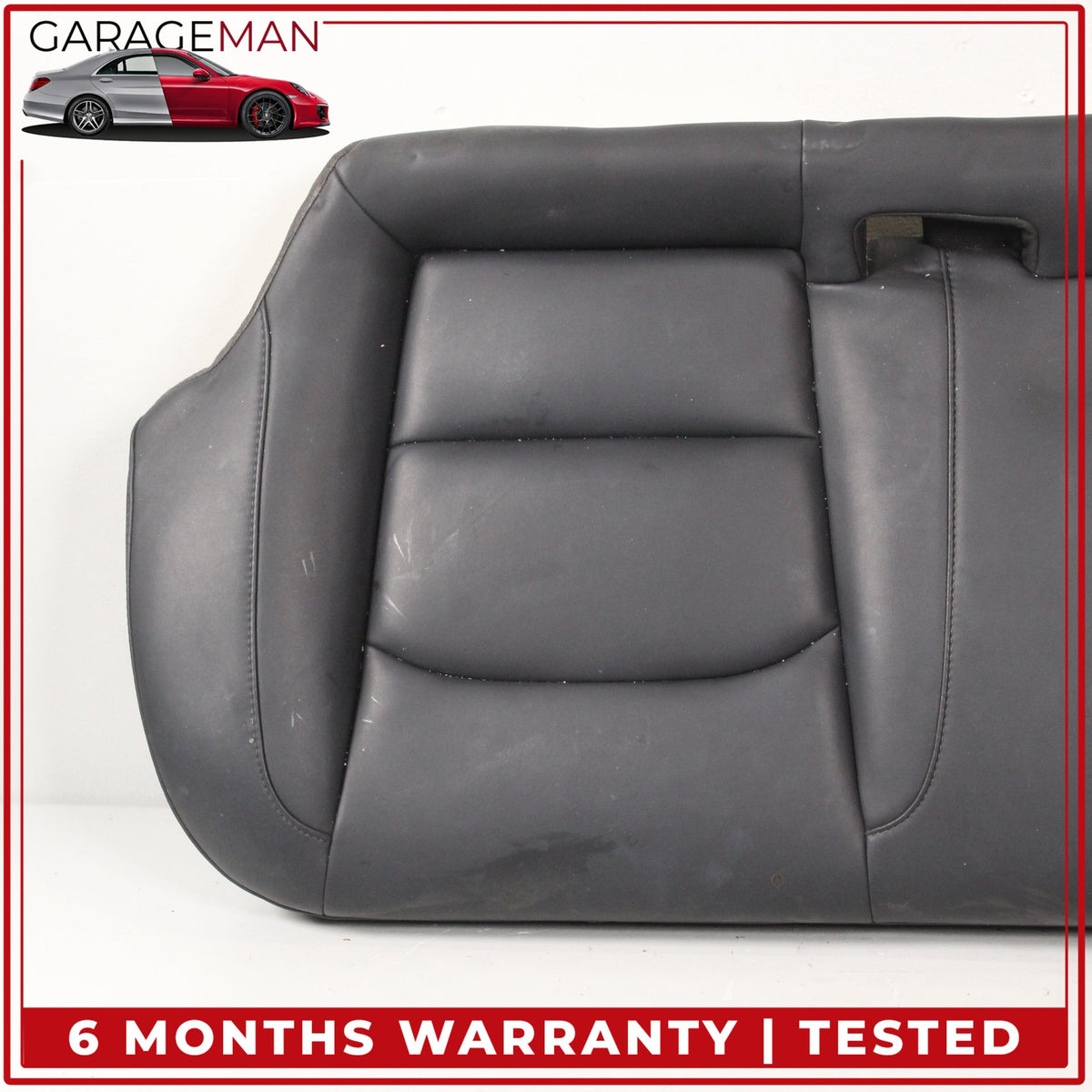 2017-2023 Tesla Model 3 Rear Upper and Lower Seat Assembly w/ Bolster Black OEM
