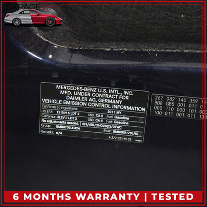 2006-2011 Mercedes W164 ML350 SUV Front Hood Bonnet Panel Blue 1648800057 OEM