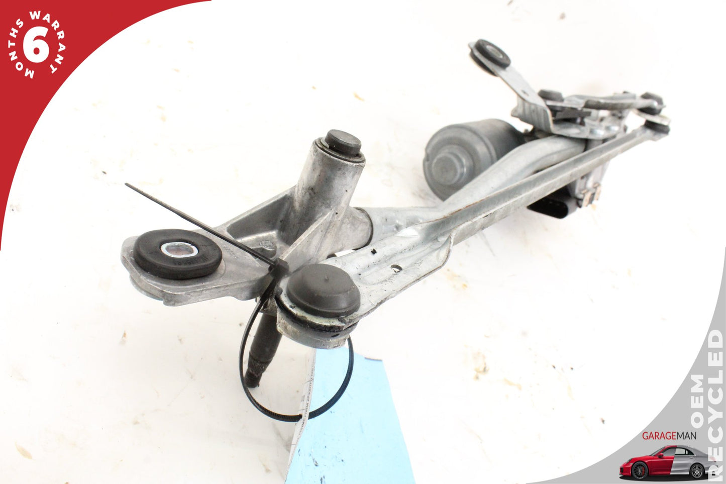 2012-2018 Audi A6 C7 Front Windshield Wiper Linkage w/ Motor 4G1955023A OEM