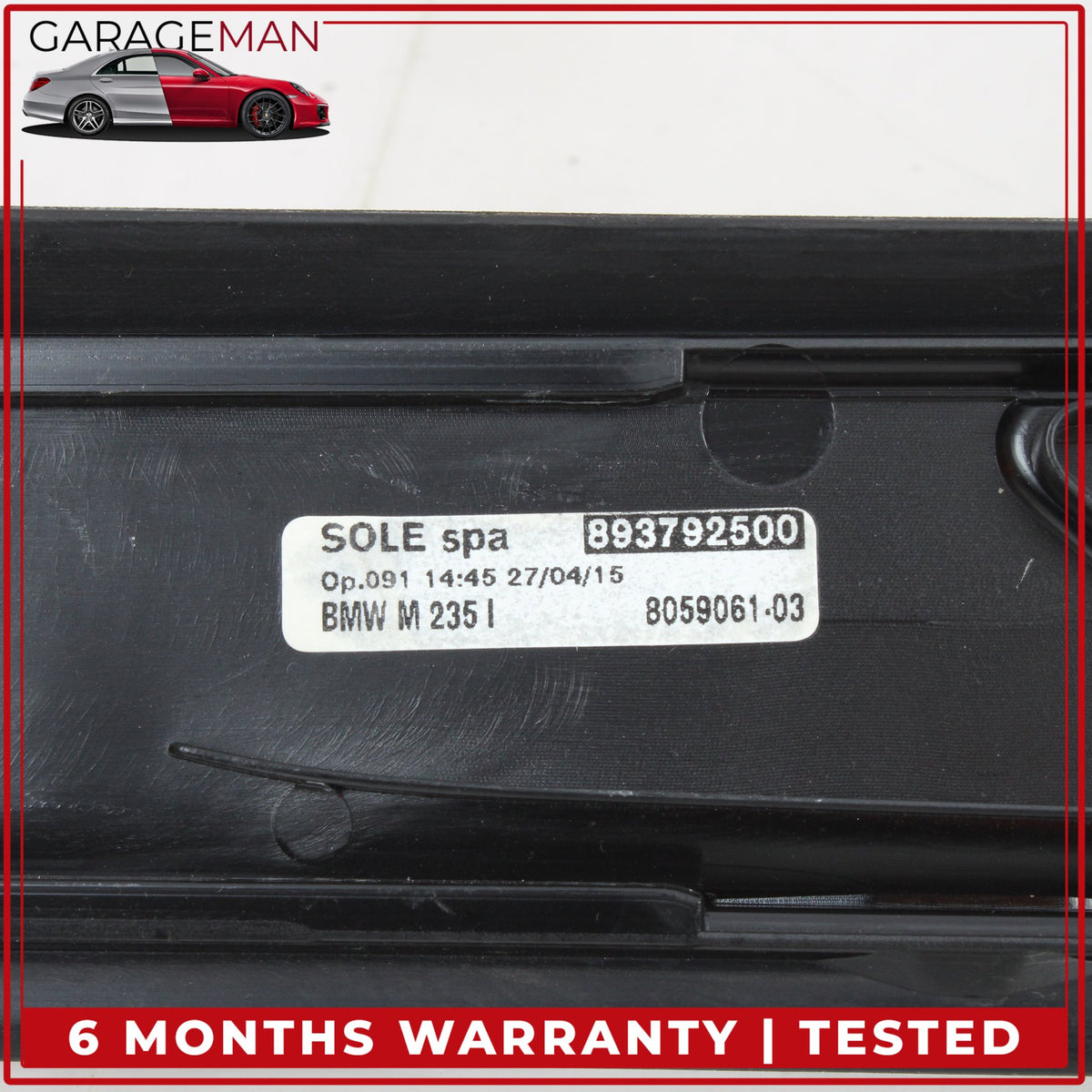 2014-2021 BMW M235i F22 M-Sport Door Step Sill Left and Right Set 8055499 OEM