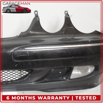 2000-2003 Mercedes W210 E320 E500 Front Bumper Cover Assembly Black OEM