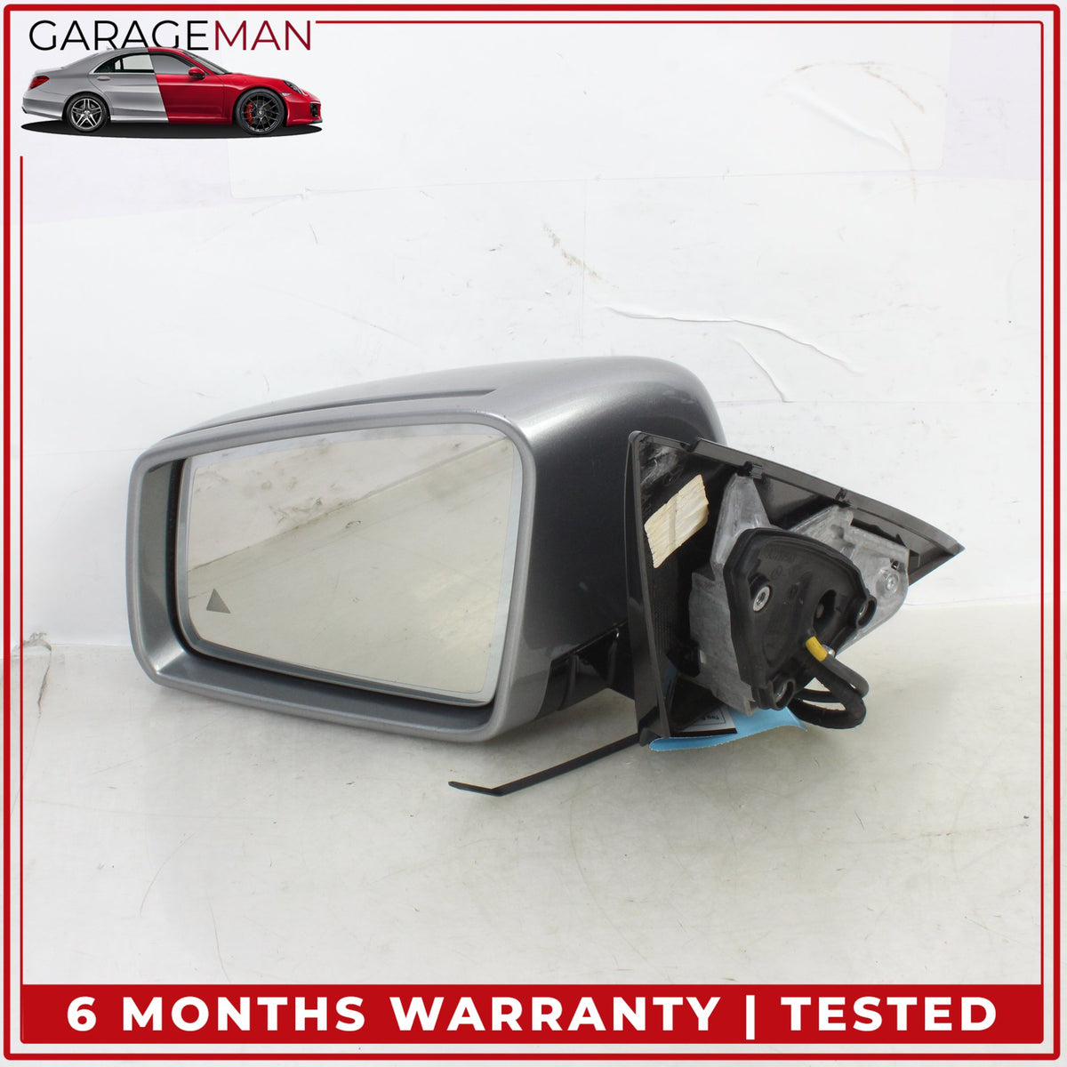 2010-2016 Mercedes W212 E350 Left Rear View Mirror w/ Blind Spot & Camera OEM