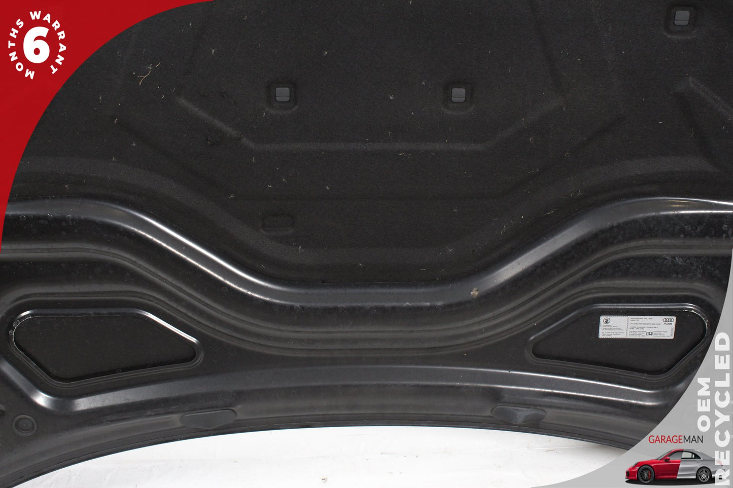 2012-2018 Audi A6 S6 Sedan Front Hood Bonnet Panel Black 4G0823029A OEM