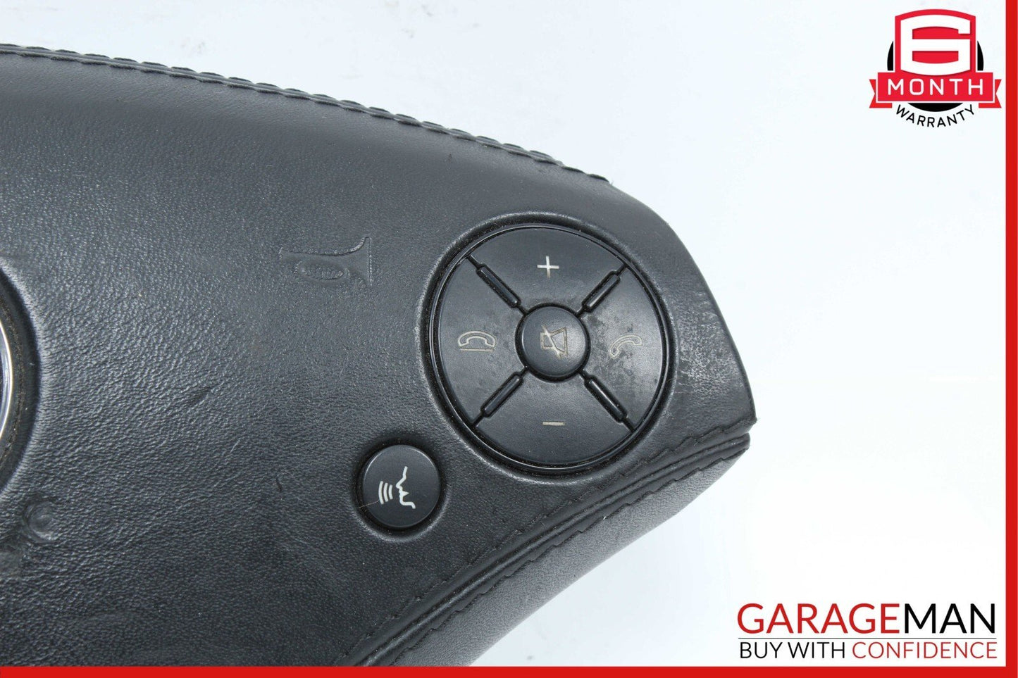 10-14 Mercedes W221 S550 S600 CL550 Steering Wheel Airbag Air Bag Black OEM