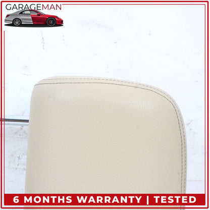 2012-2018 Audi A6 A7 Front Left and Front Right Side Seat Headrest Beige OEM
