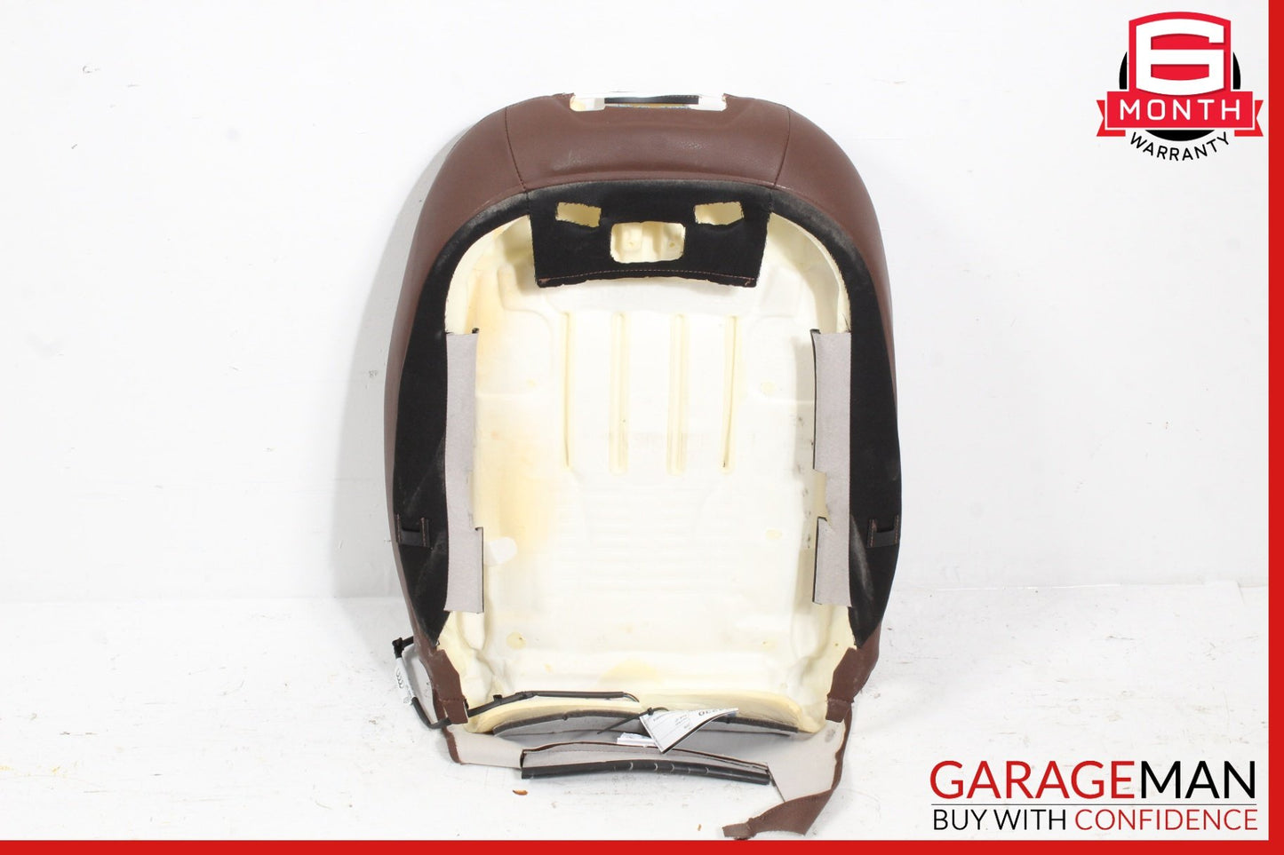 2017-2019 Audi Q7 Front Left Driver Side Top Upper Seat Cushion Brown OEM