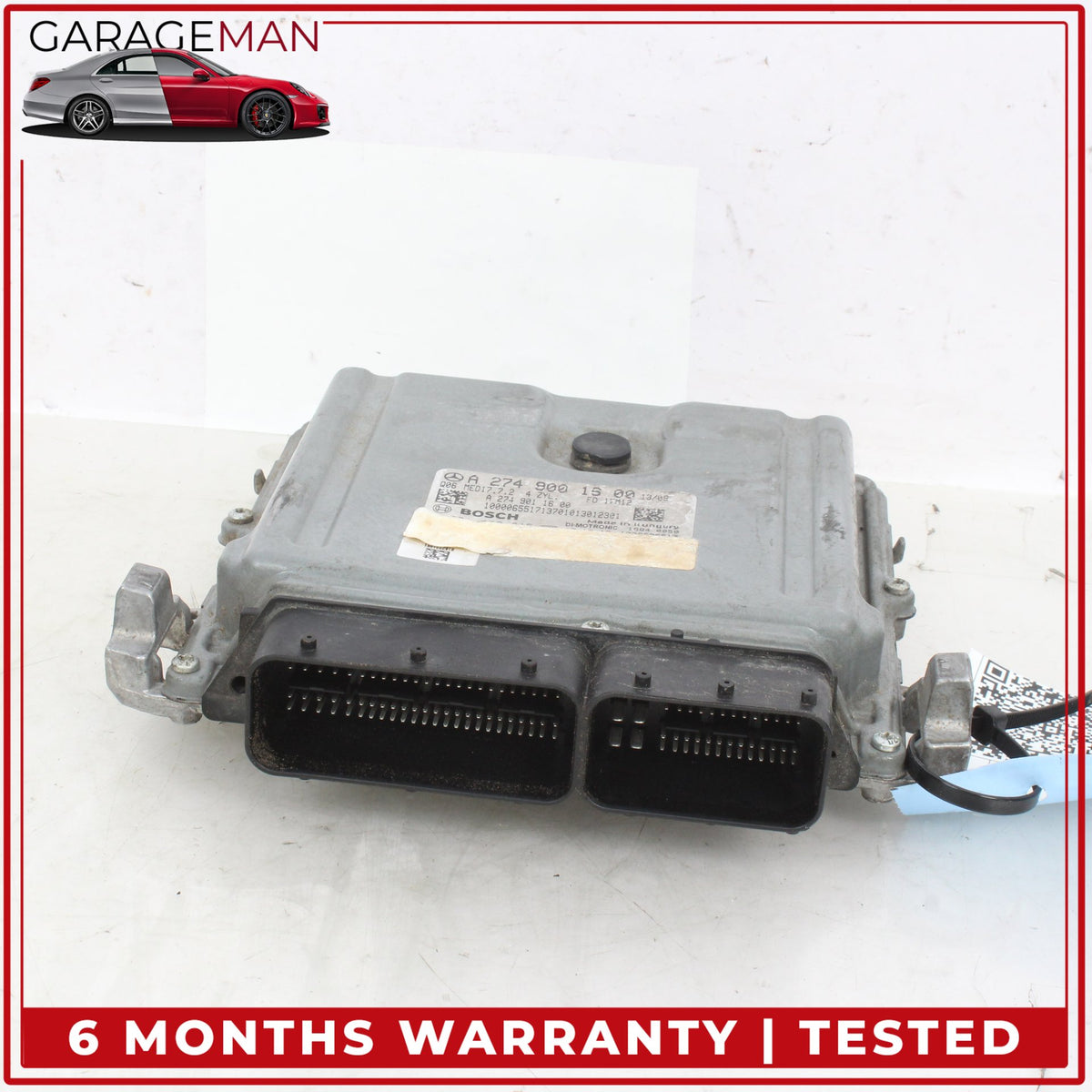 2015-2019 Mercedes W213 E300 GLC300 C300 M274 ECU ECM Engine Control Module OEM