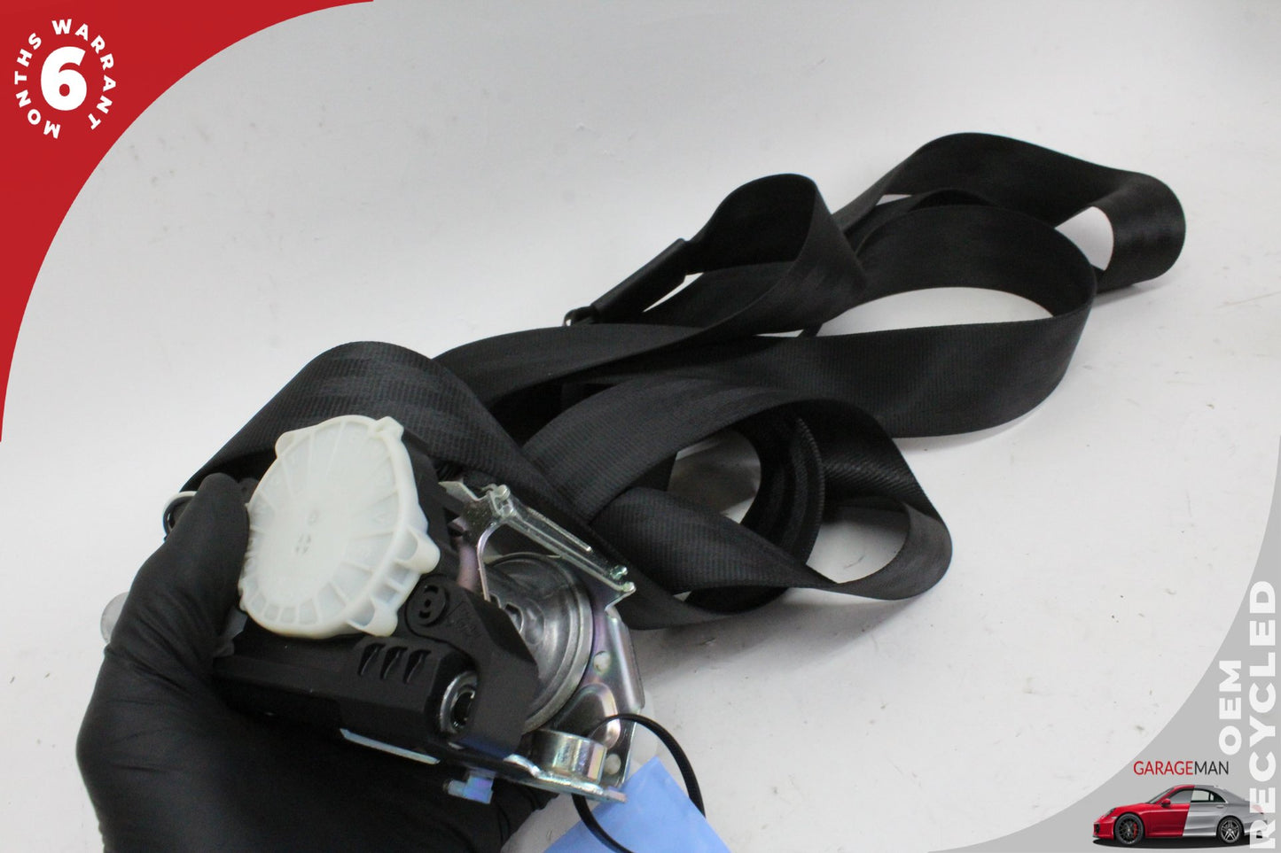 2007-2015 Audi Q7 SUV Front Right Passenger Side Seat Belt Black 4L1857706A OEM